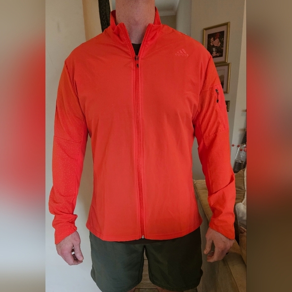 ADIDAS Energy running climastorm supernova jacket in Red. Size XL - Picture 14 of 15